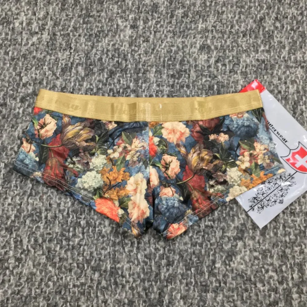 Silky Flower Boxer Briefs - Picture 6 of 6
